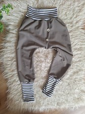 Jungen Handmade Haremshose Pumphose Braun Taupe 116 122  Knickerbocker Twill