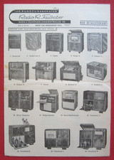 Orig. Werbebroschüre