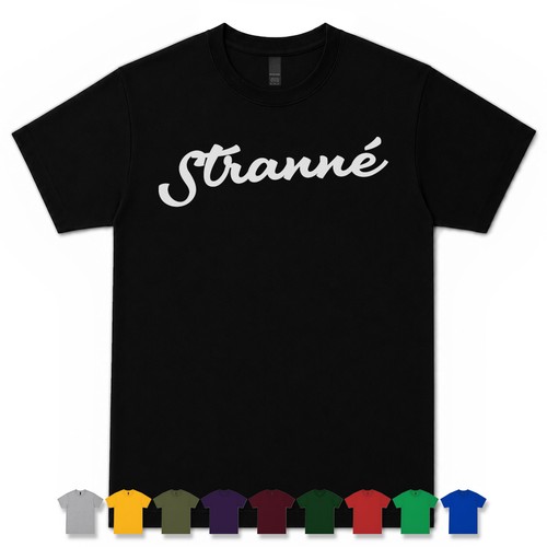 Stranné retro script - retro, t-shirt