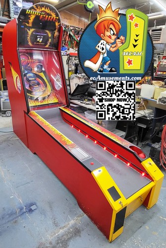 Ring fire skeeball - skeeball, lane