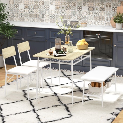 Homcom essgruppe 4er set - homcom, 4er-set