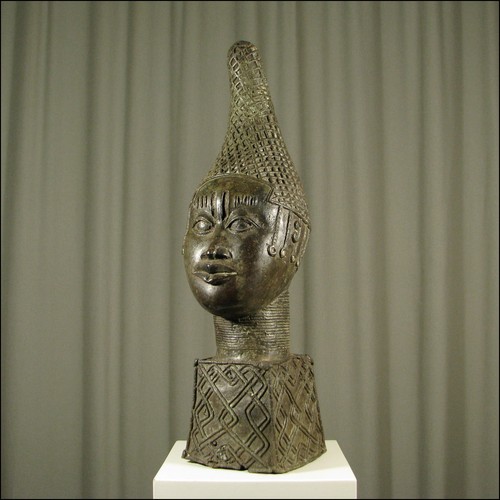 88682 bronze königin kopf - bronze, königin-kopf