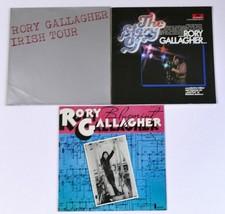 3 x LP Rory Gallagher - Blueprint / Irish Tour - DOLP / The Story of RG - DOLP