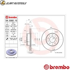 2x BREMSSCHEIBE 09.5082.10