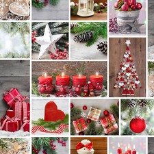 PVC Tischdecke ADVENT ROT