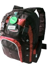 Rucksack Tagesrucksack rot 22 Liter 430 Gramm faltbar, leicht 5 Fächer
