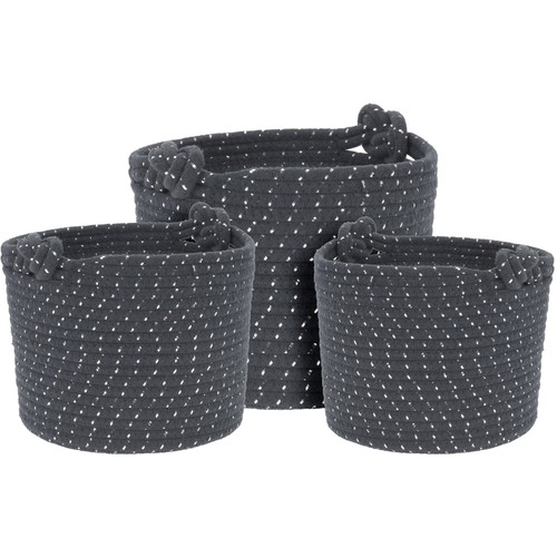 Deko körbchen set - set, rope