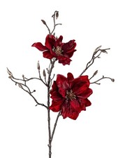 Deko Magnolien Zweig WINTER