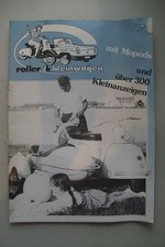 roller & kleinwagen mit Mopeds 1/1984 Zeitschrift