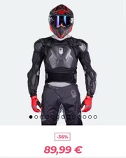 Protektorenjacke  Raven Sidewipe-Jacke L