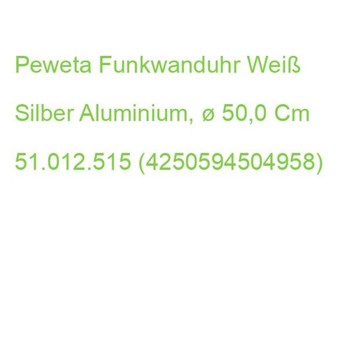 Peweta funkwanduhr weiß - peweta,