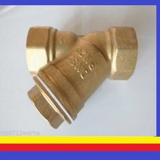 Messing Schmutzfänger 1/2" -