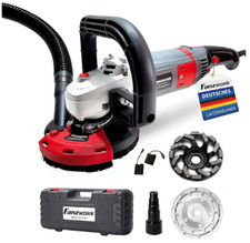 FANZWORK Betonschleifer Betonfräse Sanierungsfräse Set