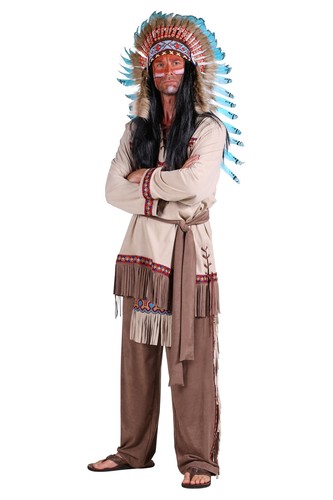 Indianer anzug luxe white - de,