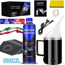 500ml KFZ Scheinwerfer Profi Aufbereitung Set / Bedampfen / Reparatur/ Bedampfer