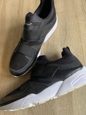 Sneakers Herren schwarz Gr. 47 Puma Stampd Trinomic Klettverschluß Turnschuhe
