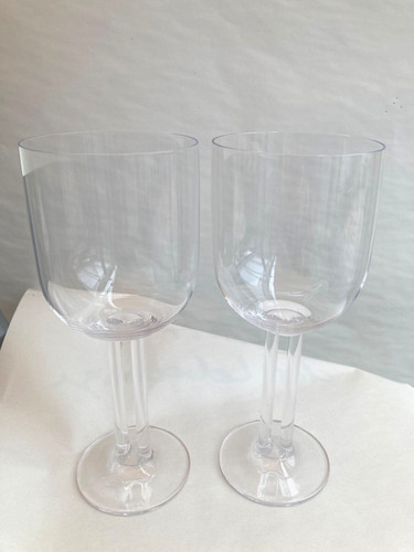 Wasserglas doppelstielig - wasserglas,,