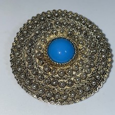 935 Israel Silber Brosche mit