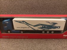 Herpa 1:87 in OVP; 312066 Scania CS Lowliner-Kühlkoffer-Sattelzug "JS Logistik"