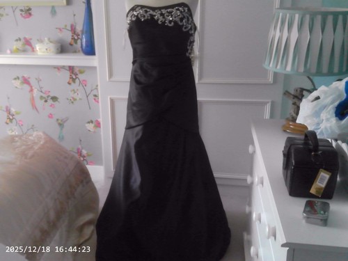 Gothic schwarz satin - gothic,