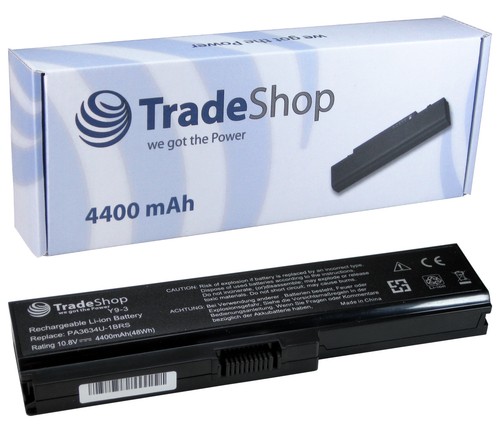 Akku 4400mah für - für, toshiba