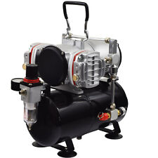 Agora-Tec® Airbrush Druckluft Kompressor AT-AC-06 sehr leise max. 6 bar 46 l/min