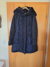 MARC AUREL, EDLER Daunenmantel Gr.40 Nachtblau matt glänzend ,Kapuze TOP-ZUSTAND