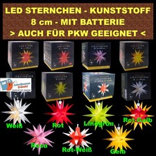 LED MINISTERN STERNCHEN 8CM