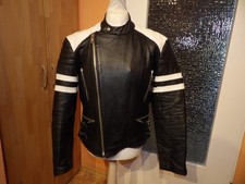 Moto Star Cuir 80er Jahre Motorradjacke Lederjacke Bikerjacke Vintage Gr. 56