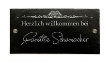 Herzlich Willkommen Türschild