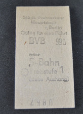 Fahrschein Deutschland Berlin