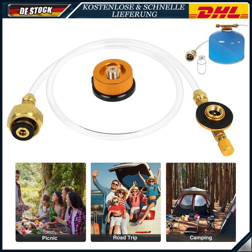 Gaskartuschen adapter set - gaskartuschen,