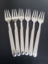 neuwertig WMF Cromargan Onda 6 Kuchengabel Menü-Vorspeisebestck Gabel 15,5cm TOP