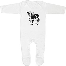 Baby Strampler Jumpsuits / Schlafanzüge "Süße Milchkuh" (SS051447)
