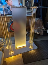 Podest Aus Akryl Mit LED Licht 