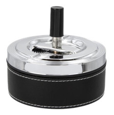 Dreh Aschenbecher Metall mit