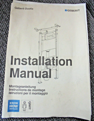 Neu komplettset geberit duofix - neu,