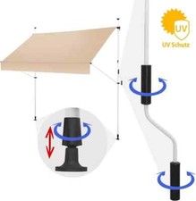 Gartenfreude Klemmmarkise