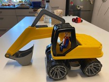 Schaufelbagger Bagger Kinder Spielzeug  Baustellen Fahrzeug +12M ansehen 