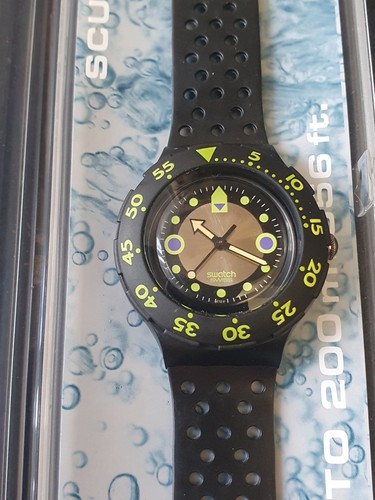Swatch scuba 200 black - scuba,