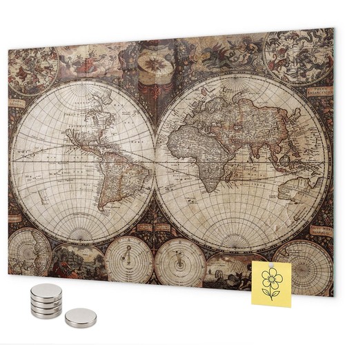 Magnettafel aus glas - aus,