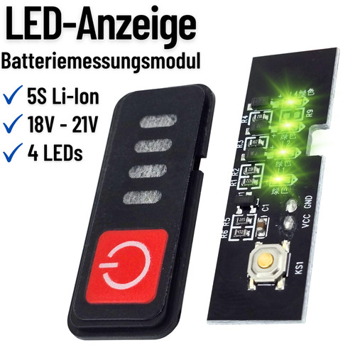 18v 21v ion led - 5s,