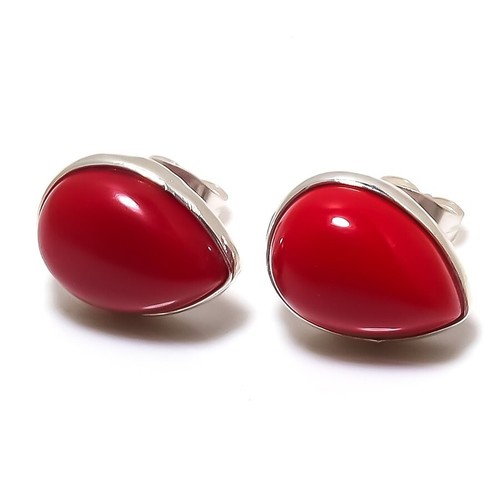 Rote koralle edelstein - rote,