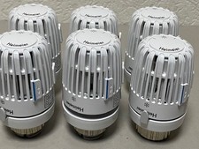 6 x HEIMEIER Thermostatkopf VK mit Direktanschluss für Ventilheizkörper weiß