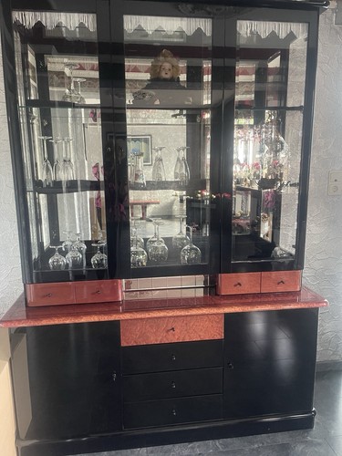 Vitrine freistehend holz glas - freistehend, holz/glas