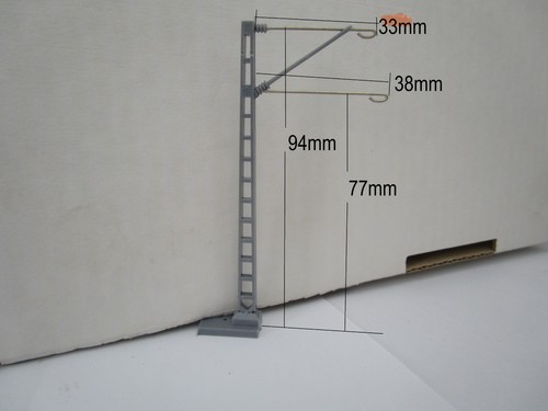 Oberleitungsmasten langer - 20,