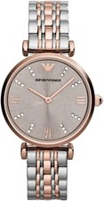 Emporio Armani Ar1840 Damenuhr - Roségold Neu Original