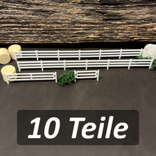 8x Koppelzaun + 2 Tore /