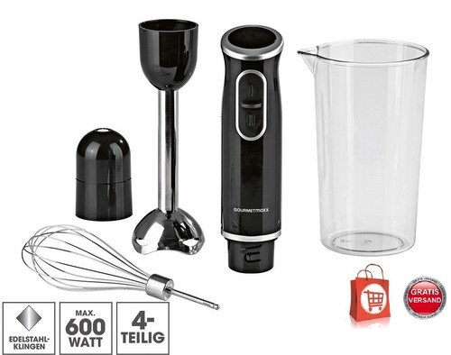 Gourmetmaxx stabmixer set 600 - gourmetmaxx,