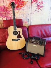 Taylor 210ce mit Boss Acoustic Singer Live 